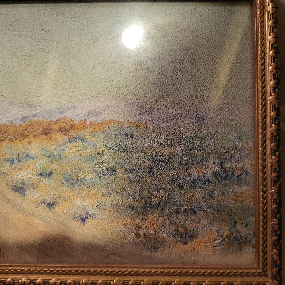 Original Signed F. Shirley Oil Painting - Picture 2 of 8